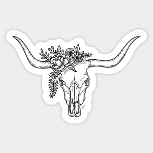 Longhorn Sticker